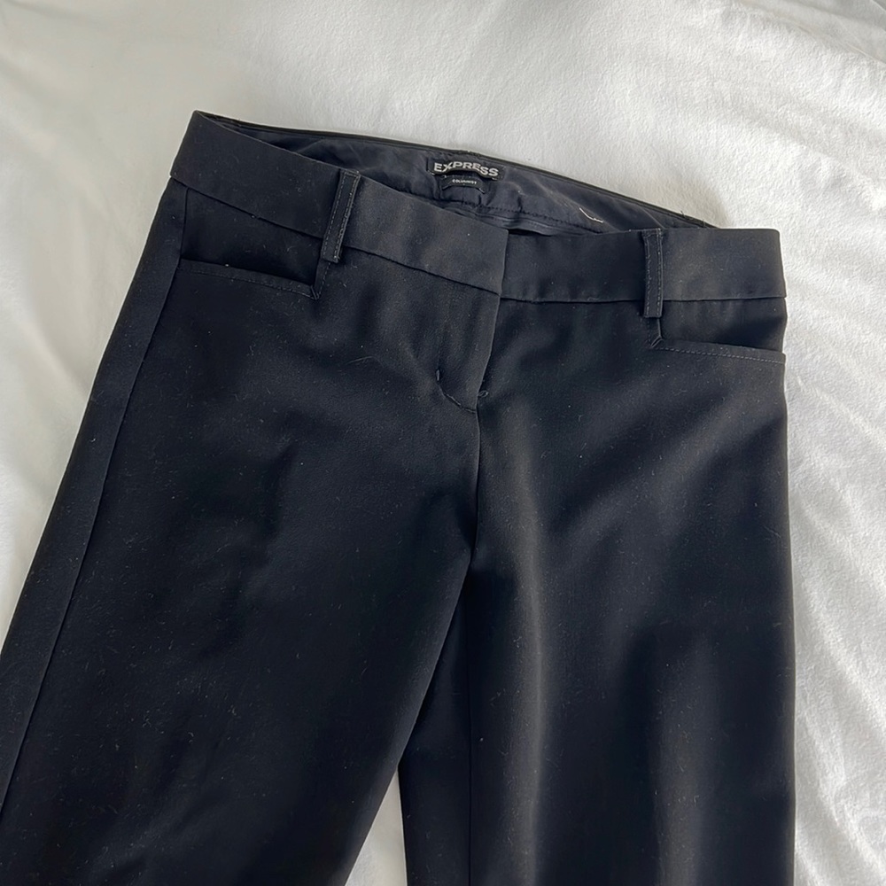 Express Columnist Low Rise Dress Pants
